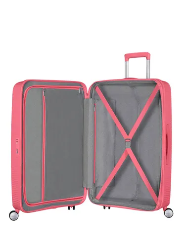 American Tourister'ın Soundbox Valizi - Sun kissed coral