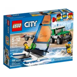 Конструктор Lego City родстер 4x4 с катамараном (60149)