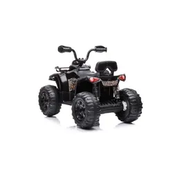Quad Na Akumualtor Dla Dziecka 3-6 Lat Madman Js009 Skóra Eva Amortyzatory MP3 LED