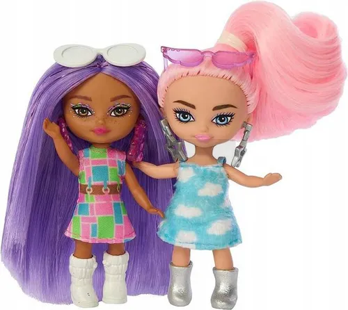 LALKA BARBIE EXTRA MINI MINIS zestaw 5 lalek HPN09