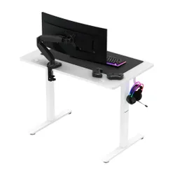 Biurko gamingowe HUZARO Hero 7.9 Biały