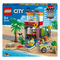LEGO City Stanowisko ratownicze na plaży 60328