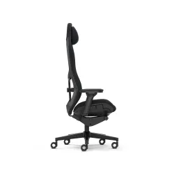 Fotel Fractal Design Refine Alcantara Fabric Gamingowy do 125kg Tkanina Czarny