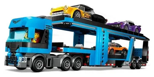 Конструктор LEGO City 60408 эвакуатор со спортивными автомобилями