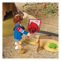 PLAYMOBIL Zoo 72070 Park wspinaczkowy w dziczy zestaw dla dzieci +4 lata