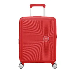 American Tourister Soundbox'ın Küçük Bavulu -mercan kırmızısı