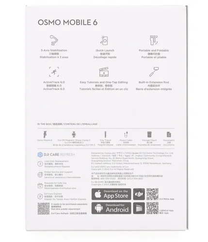 Gimbal DJI OM 6 (Osmo Mobile 6) Platinum Grey