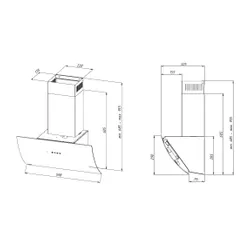 Вытяжка Akpo WK-11 Clarus 60 серый