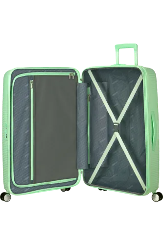 Большой чемодан American Tourister Soundbox 77cm - Pastel Green