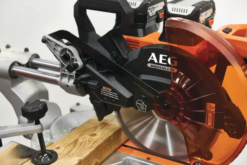 AEG Powertools Beslemeli Fırçasız Gönye Testeresi (Gönye Testeresi) BPS18-254bl-0