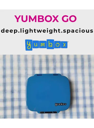 Lunchbox głęboki 5-komorowy Yumbox Go Bento Box - Miami blue