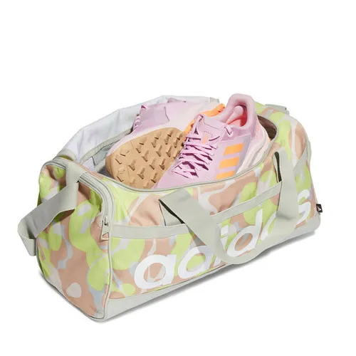 Adidas Linear Graphic Duffel Bag (Mic) Ij5638 Multco / Wonsil / Alb