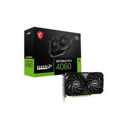 Karta graficzna MSI GeForce RTX 4060 VENTUS 2X BLACK OC 8GB GDDR6 128bit DLSS