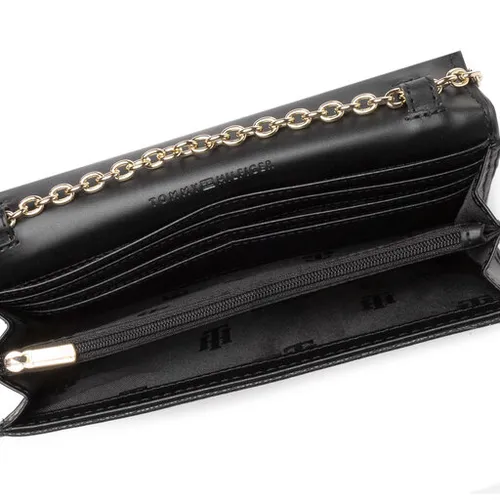 Tommy Hilfiger TH schiță lrg Flap portofel AW0AW12399 BDS portofel