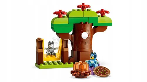 LEGO DUPLO BLUEY 10469 Pizzerki z Mufdinką i Bluey, zestaw klocków +2 lata