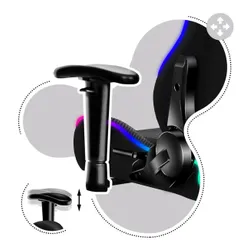 Fotel HUZARO Ranger 6.0 RGB Czarny