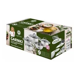 Zestaw garnków MG HOME Verso (9 elementów)
