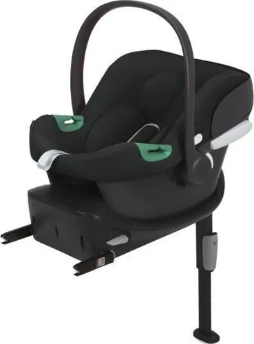 Cybex Aton B2 ve - Size + Base One Oto Koltuğu - 0-24 ay-Volcano Black CYBEX