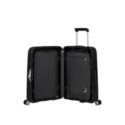 Маленький чемодан Samsonite Magnum Eco-graphite / silver