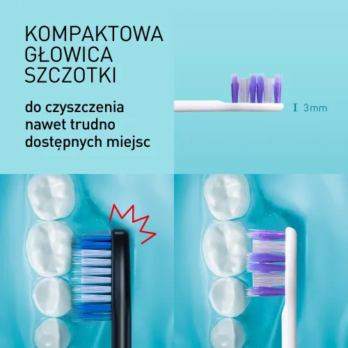 Szczoteczka soniczna PANASONIC 600EW-DA37-W803 Biały