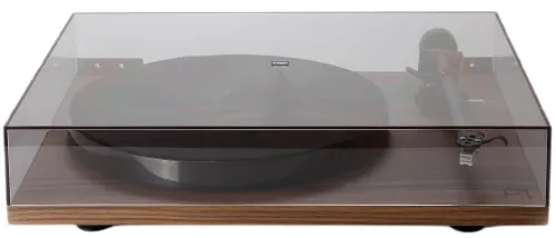 Gramofon REGA Planar 1 Orzech, Manualny,Napęd paskowy,Wkładka Rega,Pokrywa w zestawie,Prędkość odtw. 33 1/3,45 obr./min