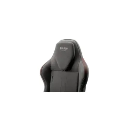 Fotel Diablo Chairs X.One Prime Normal Size Stone Gray Gamingowy Do 140kg Tkanina Ciemnoszary