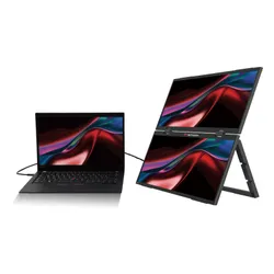 Monitor VERBATIM Dual Monitor Essentials 15.6" 1920x1080px IPS