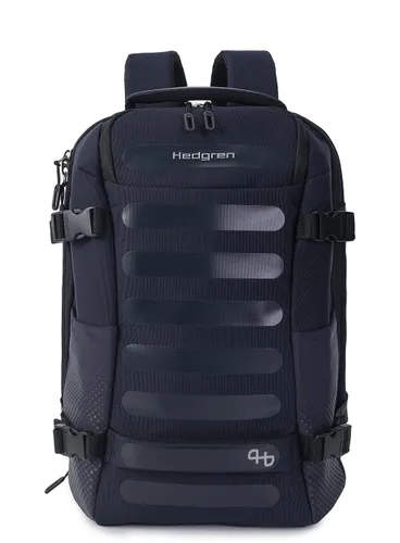 Городской рюкзак Hedgren Trip M Exp Backpack-peacoat blue