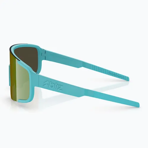 Okulary przeciwsłoneczne Bliz P003 Small matte turquoise/green/blue/green revo