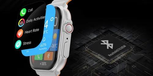 Smartwatch IMIKI Frame Pro Srebrny
