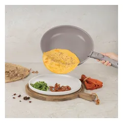 Zestaw patelni i garnków BERLINGER HAUS Taupe Nordic BH-8422 (13 elementów)