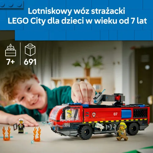 LEGO 60499 City Lotniskowy wóz strażacki