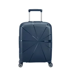 Маленький расширяемый чемодан American Tourister StarVibe-navy