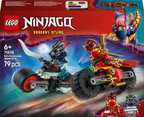 LEGO Ninjago 71838 Wyścig Motocyklowy Kaia