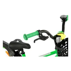 Rower dziecięcy KARBON Jazz 18 cali dla chłopca Zielony