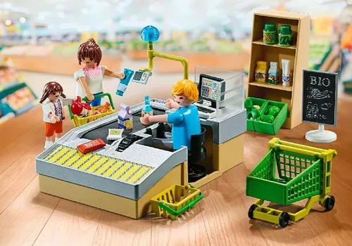 Набор фигурок Playmobil My Life 71648 Органический супермаркет