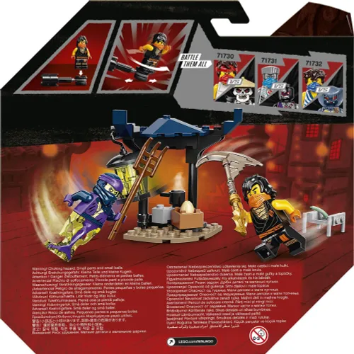 LEGO Ninjago Epicki zestaw bojowy - Cole kontra Wojownik - Duch 71733