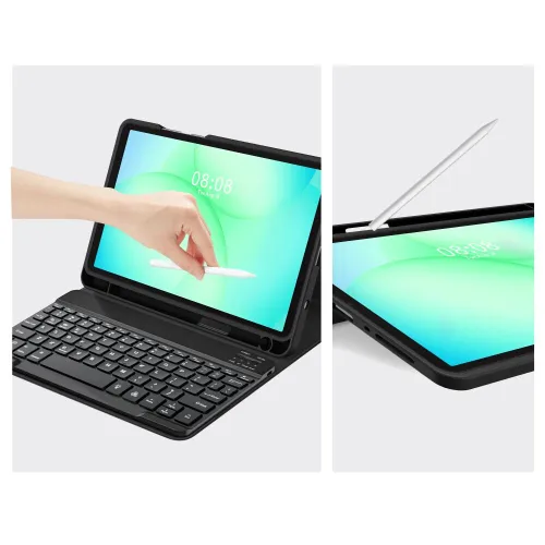 Etui na Galaxy Tab A9/A11 8.7 TECH-PROTECT SC Pen Czarny Klawiatura