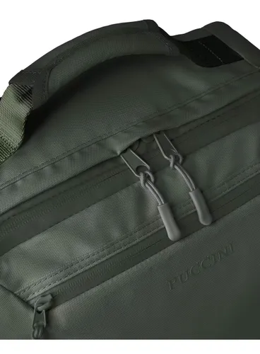 Plecak podróżny średni Puccini Jetzy - zielony