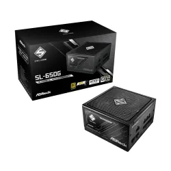 Zasilacz ASrock Steel Legend SL-650G 650W 80+ Gold Czarny
