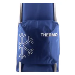 Coș de cumpărături cu două roți Rolser I-Max Thermo Zen-blue