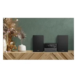 Wieża Philips TAM3505M2/12 Bluetooth Radio FM, DAB Czarny