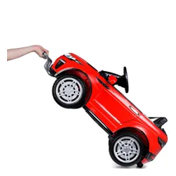 Samochód dla dziecka BAMBI RACER Land Rover Suv Jeep 1 osobowy Pomarańczowy