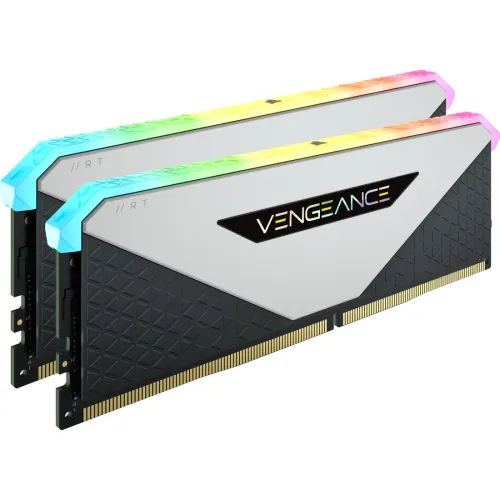 Pamięć RAM Corsair Vengeance RGB RT DDR4 16GB (2x8GB) 3200 CL16 Biały
