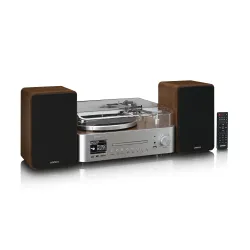 Gramofon Lenco MC-860WDSI Automatyczny Napęd paskowy Przedwzmacniacz Bluetooth Czarny