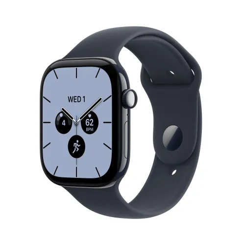 Smartwatch Apple Watch Series 12 GPS + Cellular Koperta 42mm z ceramiki granatowa noc Pasek sportowy granat -M/L
