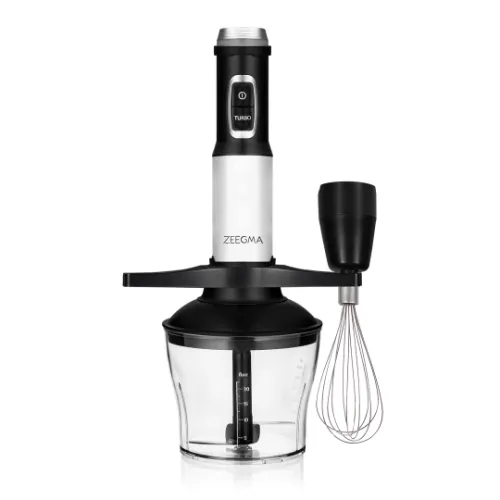 Blender Zeegma Handy Nuttig 1500W Szatkownica Młynek Końcówka do puree Końcówka do ubijania