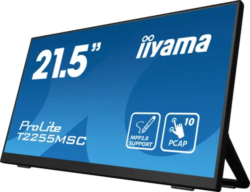 Monitor IIYAMA ProLite T2255MSC-B1 21.5" 1920x1080px IPS 5 ms [GTG]