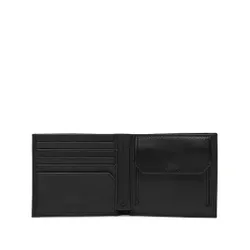 Большой мужской кошелек Calvin Klein CK Must Bifold 5cc с монетой K50K511381 CK Black Pique BEH