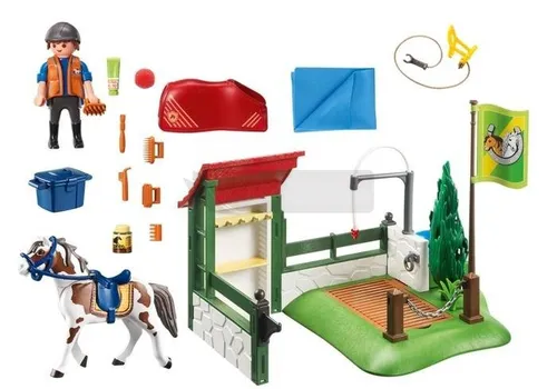 Playmobil At Araba Yıkama Tesisi (6929)